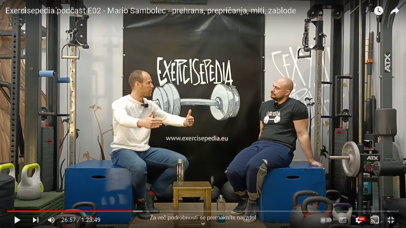 Prehrana - Mario Sambolec - podkast